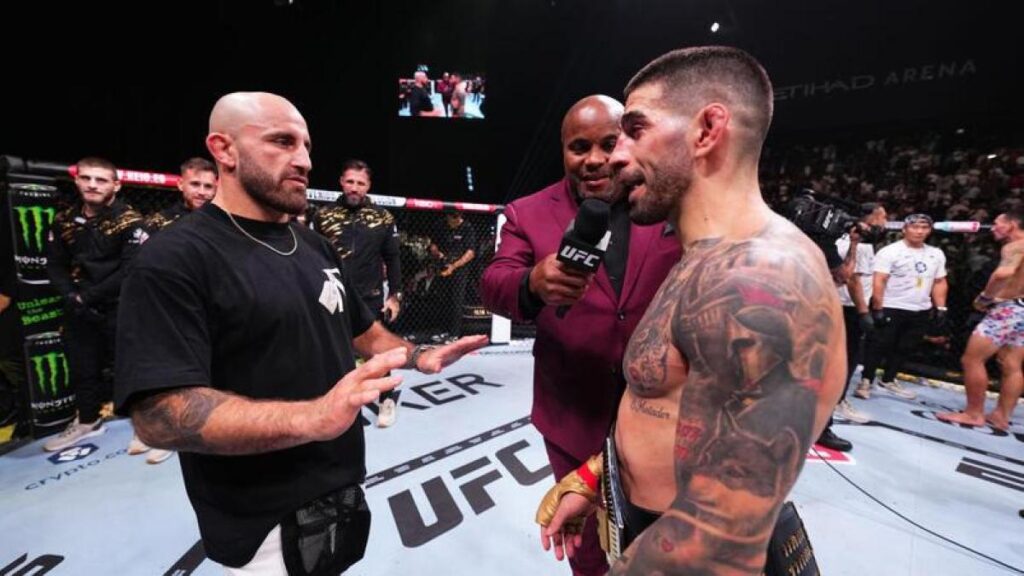 Volcanero de la UFC: Los secretos detrás del próximo enfrentamiento entre Topuria y Gaethje en el Estadio de la Casa Blanca