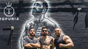 Miami abraza a Ilia Topuria: acaba de llegar y ya tiene su propio mural en la ciudad