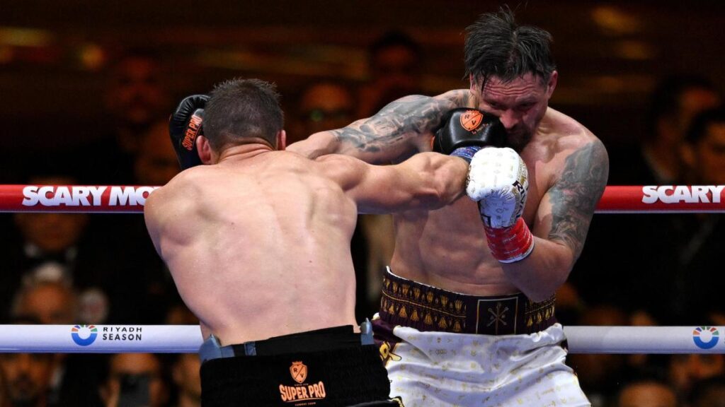Usyk se alza con triunfo polémico sobre Verhoeven: un KO controvertido en el ring