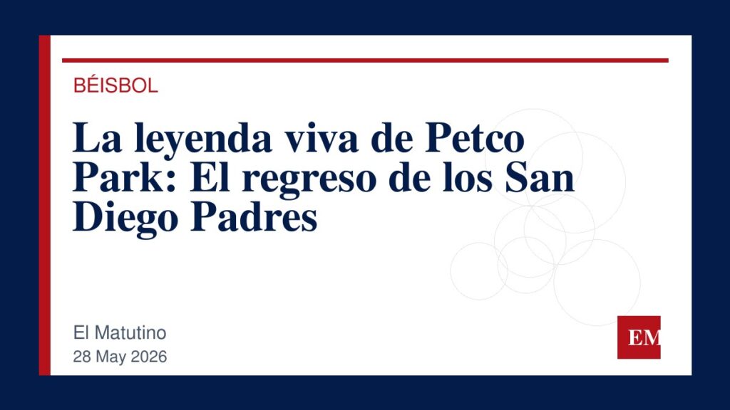 Imagen editorial de El Matutino para La leyenda viva de Petco Park: El regreso de los San Diego Padres