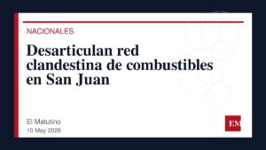 Imagen editorial de El Matutino para Desarticulan red clandestina de combustibles en San Juan