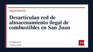 Imagen editorial de El Matutino para Desarticulan red de almacenamiento ilegal de combustibles en San Juan