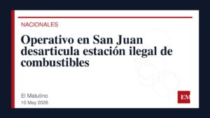 Imagen editorial de El Matutino para Operativo en San Juan desarticula estación ilegal de combustibles