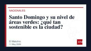 Imagen editorial de El Matutino para Santo Domingo y su nivel de áreas verdes: ¿qué tan sostenible es la ciudad?