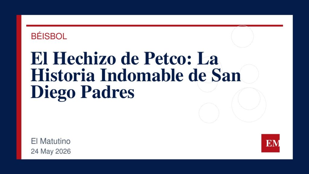 Imagen editorial de El Matutino para El Hechizo de Petco: La Historia Indomable de San Diego Padres