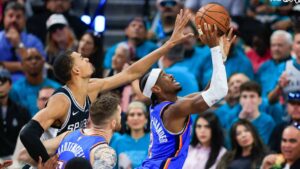 Thunder restaura el orden en casa de Wembanyama; ponen serie 2-1