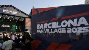 La F1 toma el centro de Barcelona con el Fan Village