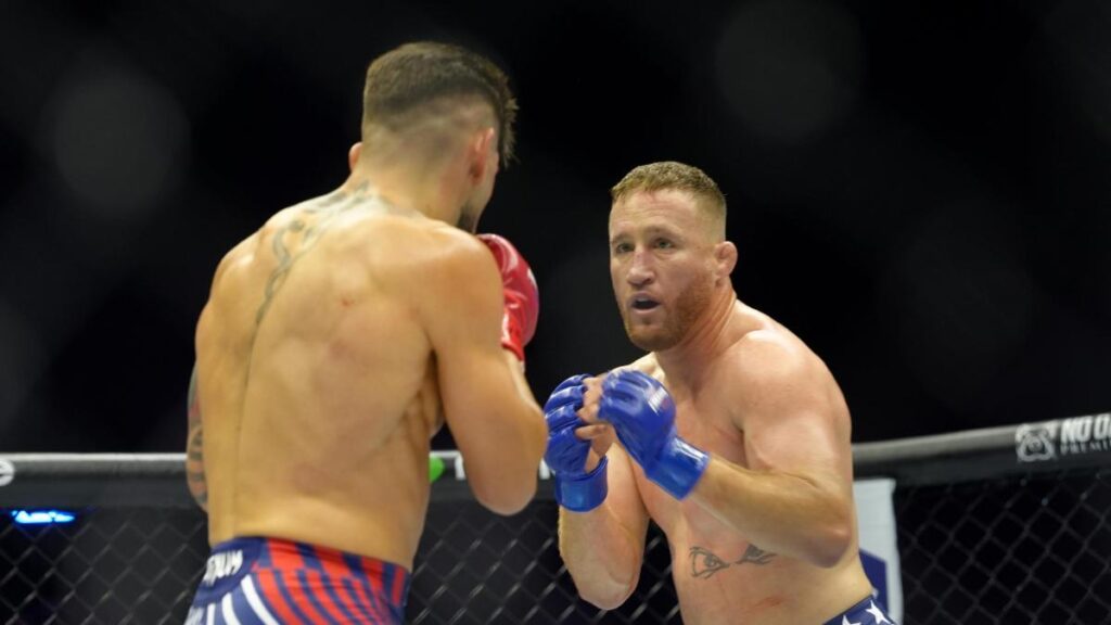 Justin Gaethje niega la revancha a Ilia Topuria: "No se la merece"