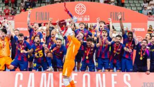 4-6: El Barça vuelve a reinar y conquista su octava Liga