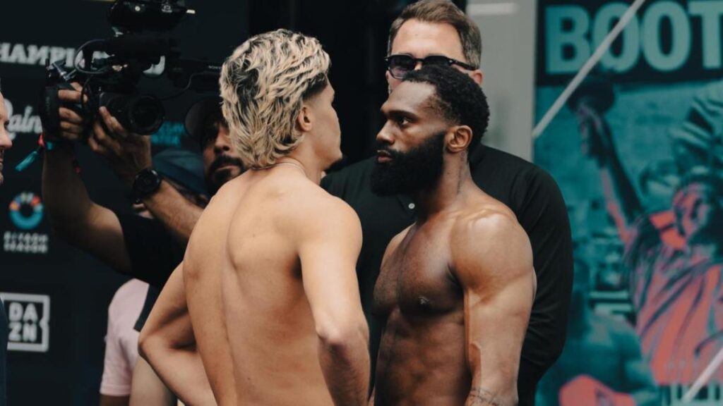Jaron Ennis acaba con el invicto de Xander Zayas en un combate que finalizó en KO