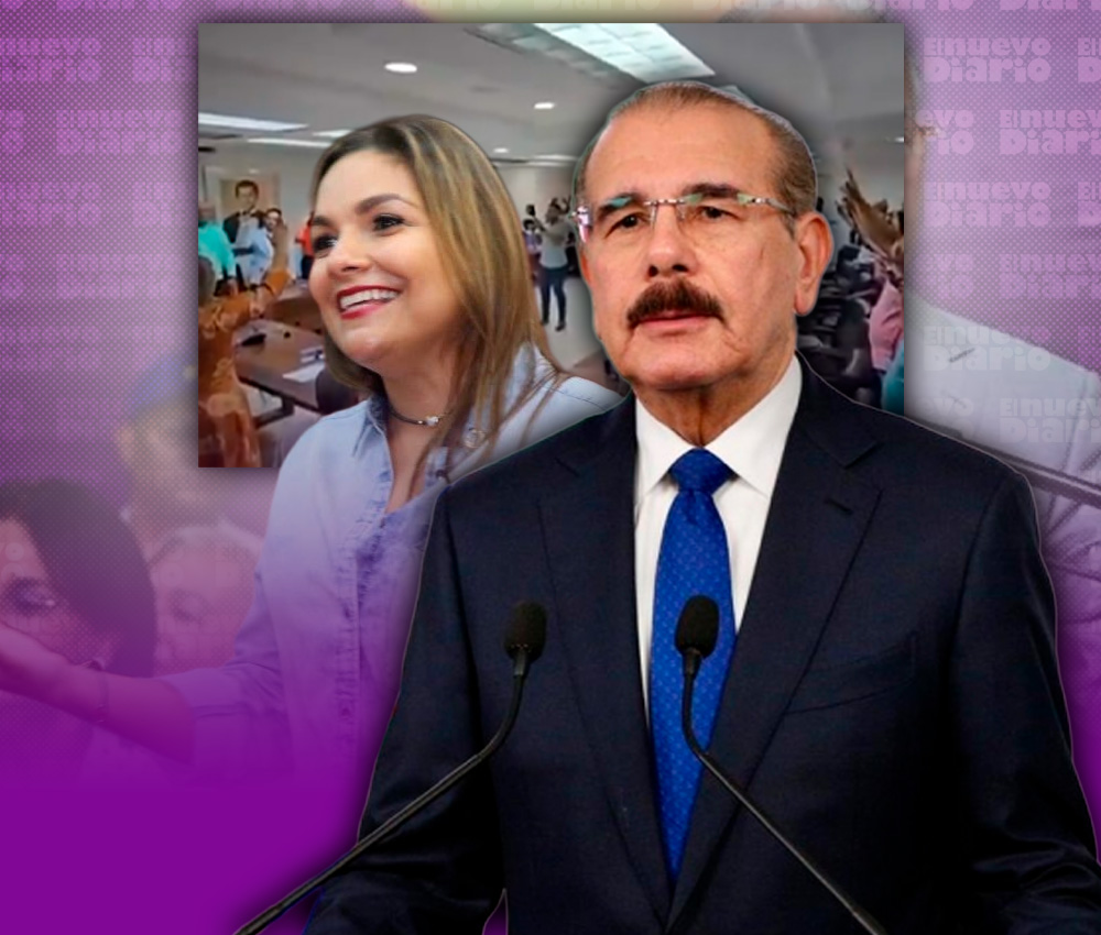 Danilo Medina juramenta a Ivannia Rivera y otros dirigentes políticos en Puerto Plata