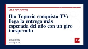 Imagen editorial de El Matutino para Ilia Topuria conquista TV: llega la entrega más esperada del año con un giro inesperado