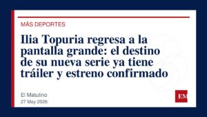 Imagen editorial de El Matutino para Ilia Topuria regresa a la pantalla grande: el destino de su nueva serie ya tiene tráiler y estreno confirmado