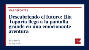 Imagen editorial de El Matutino para Descubriendo el futuro: Ilia Topuria llega a la pantalla grande en una emocionante aventura