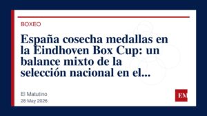 Imagen editorial de El Matutino para España cosecha medallas en la Eindhoven Box Cup: un balance mixto de la selección nacional en el torneo…