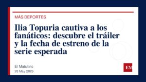 Imagen editorial de El Matutino para Ilia Topuria cautiva a los fanáticos: descubre el tráiler y la fecha de estreno de la serie esperada
