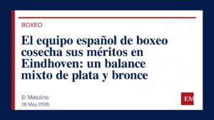 Imagen editorial de El Matutino para El equipo español de boxeo cosecha sus méritos en Eindhoven: un balance mixto de plata y bronce