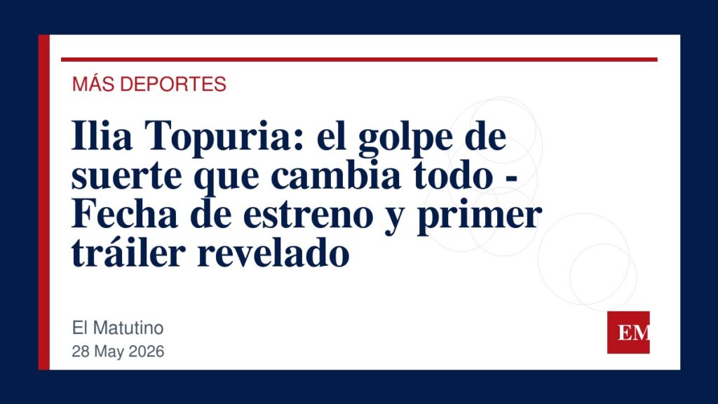Imagen editorial de El Matutino para Ilia Topuria: el golpe de suerte que cambia todo – Fecha de estreno y primer tráiler revelado