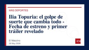 Imagen editorial de El Matutino para Ilia Topuria: el golpe de suerte que cambia todo – Fecha de estreno y primer tráiler revelado