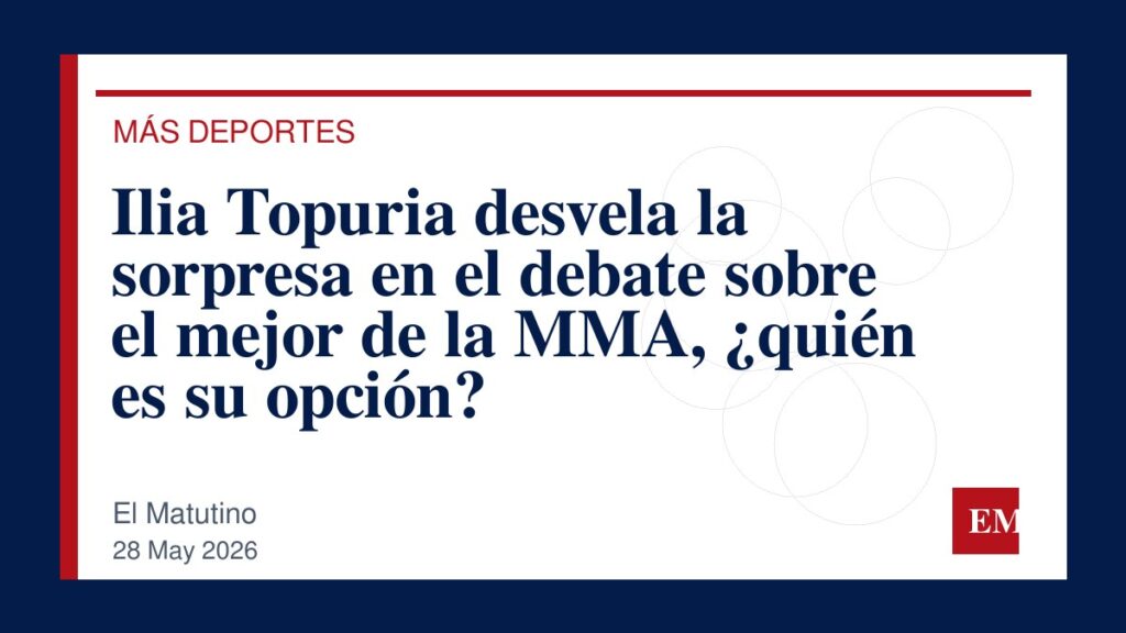 Imagen editorial de El Matutino para Ilia Topuria desvela la sorpresa en el debate sobre el mejor de la MMA, ¿quién es su opción?