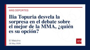 Imagen editorial de El Matutino para Ilia Topuria desvela la sorpresa en el debate sobre el mejor de la MMA, ¿quién es su opción?