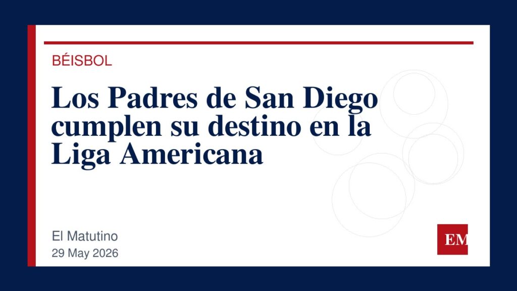 Imagen editorial de El Matutino para Los Padres de San Diego cumplen su destino en la Liga Americana