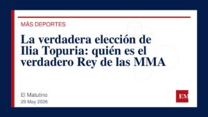 Imagen editorial de El Matutino para La verdadera elección de Ilia Topuria: quién es el verdadero Rey de las MMA