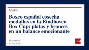 Imagen editorial de El Matutino para Boxeo español cosecha medallas en la Eindhoven Box Cup: platas y bronces en un balance emocionante