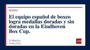 Imagen editorial de El Matutino para El equipo español de boxeo logra medallas doradas y sin doradas en la Eindhoven Box Cup.