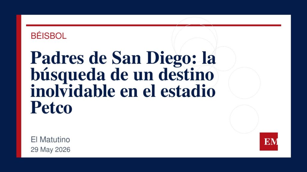 Imagen editorial de El Matutino para Padres de San Diego: la búsqueda de un destino inolvidable en el estadio Petco