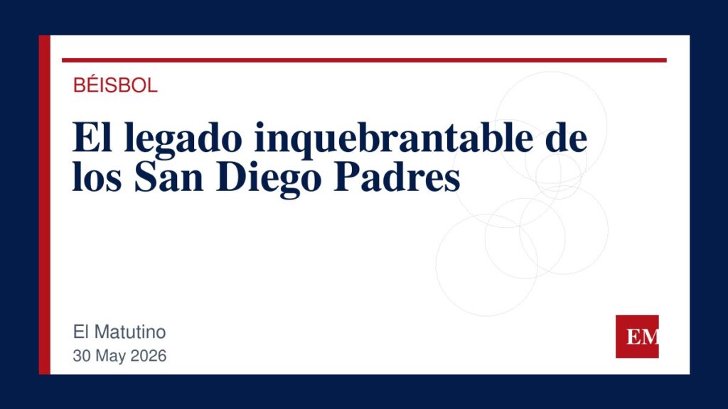 Imagen editorial de El Matutino para El legado inquebrantable de los San Diego Padres