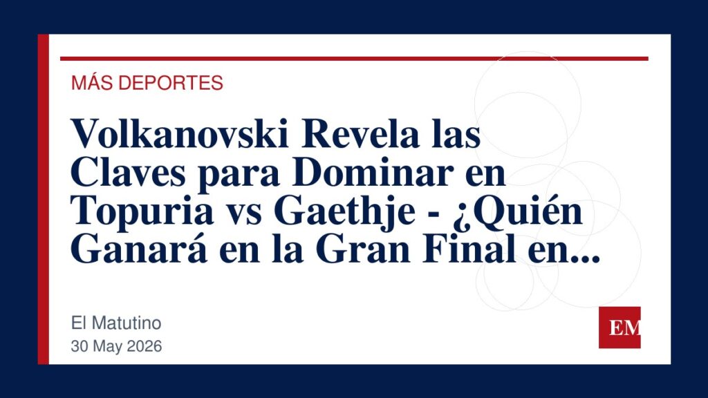 Imagen editorial de El Matutino para Volkanovski Revela las Claves para Dominar en Topuria vs Gaethje – ¿Quién Ganará en la Gran Final en UFC Casa…