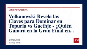 Imagen editorial de El Matutino para Volkanovski Revela las Claves para Dominar en Topuria vs Gaethje – ¿Quién Ganará en la Gran Final en UFC Casa…