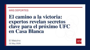 Imagen editorial de El Matutino para El camino a la victoria: expertos revelan secretos clave para el próximo UFC en Casa Blanca