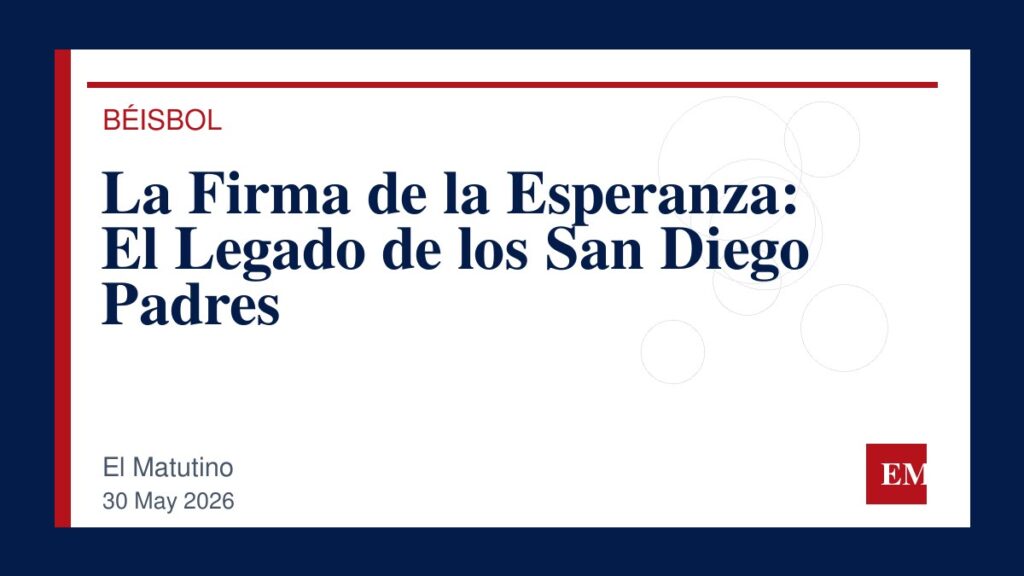 Imagen editorial de El Matutino para La Firma de la Esperanza: El Legado de los San Diego Padres