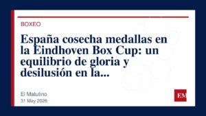 Imagen editorial de El Matutino para España cosecha medallas en la Eindhoven Box Cup: un equilibrio de gloria y desilusión en la competición…
