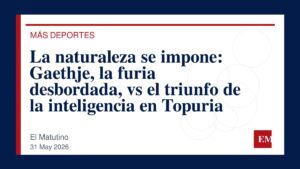 Imagen editorial de El Matutino para La naturaleza se impone: Gaethje, la furia desbordada, vs el triunfo de la inteligencia en Topuria