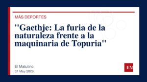 Imagen editorial de El Matutino para “Gaethje: La furia de la naturaleza frente a la maquinaria de Topuria”