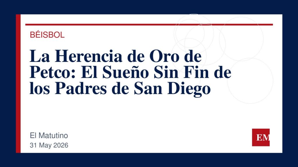 Imagen editorial de El Matutino para La Herencia de Oro de Petco: El Sueño Sin Fin de los Padres de San Diego