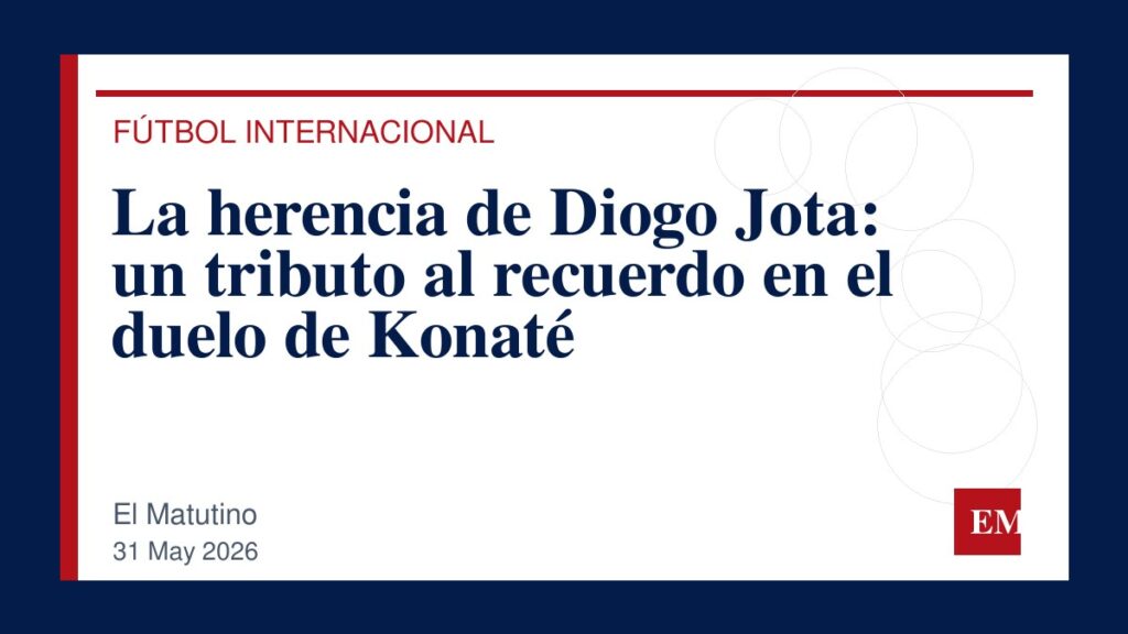 Imagen editorial de El Matutino para La herencia de Diogo Jota: un tributo al recuerdo en el duelo de Konaté