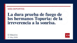 Imagen editorial de El Matutino para La dura prueba de fuego de los hermanos Topuria: de la irreverencia a la sonrisa.