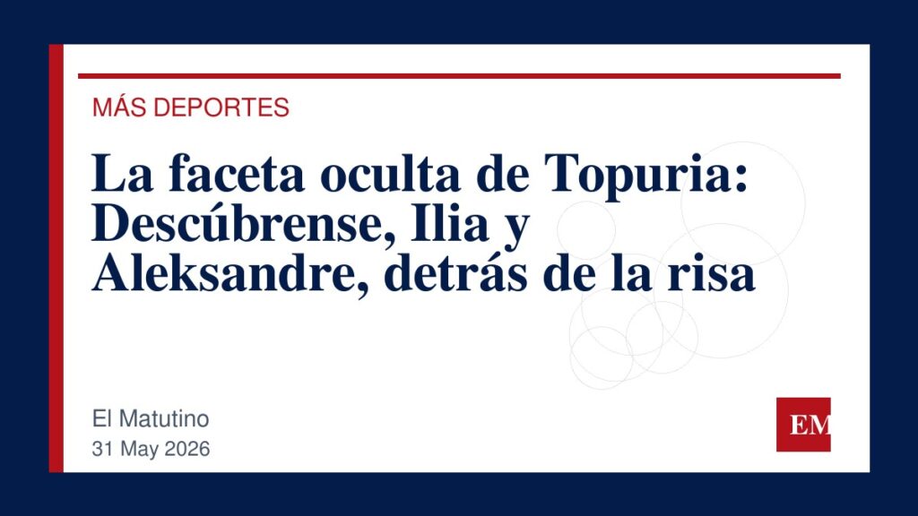 Imagen editorial de El Matutino para La faceta oculta de Topuria: Descúbrense, Ilia y Aleksandre, detrás de la risa