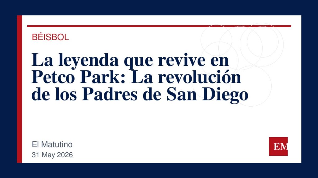 Imagen editorial de El Matutino para La leyenda que revive en Petco Park: La revolución de los Padres de San Diego