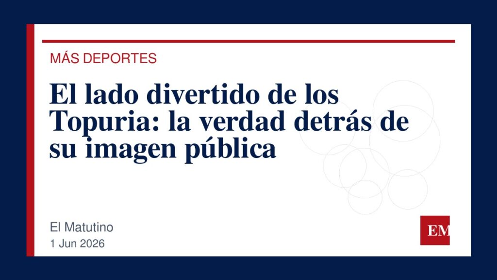 Imagen editorial de El Matutino para El lado divertido de los Topuria: la verdad detrás de su imagen pública