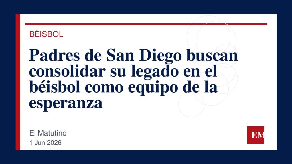 Imagen editorial de El Matutino para Padres de San Diego buscan consolidar su legado en el béisbol como equipo de la esperanza