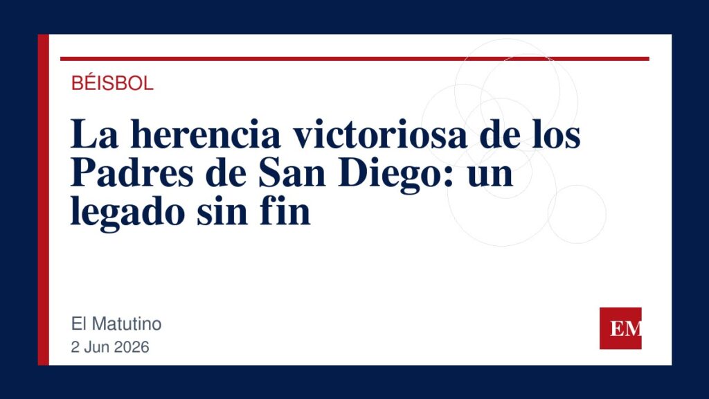 Imagen editorial de El Matutino para La herencia victoriosa de los Padres de San Diego: un legado sin fin