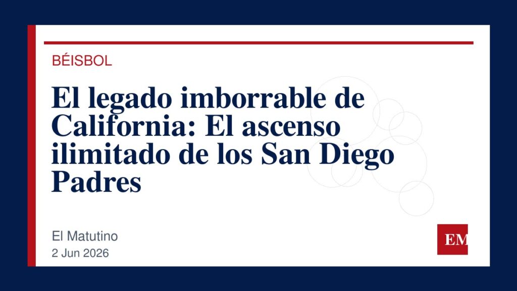 Imagen editorial de El Matutino para El legado imborrable de California: El ascenso ilimitado de los San Diego Padres