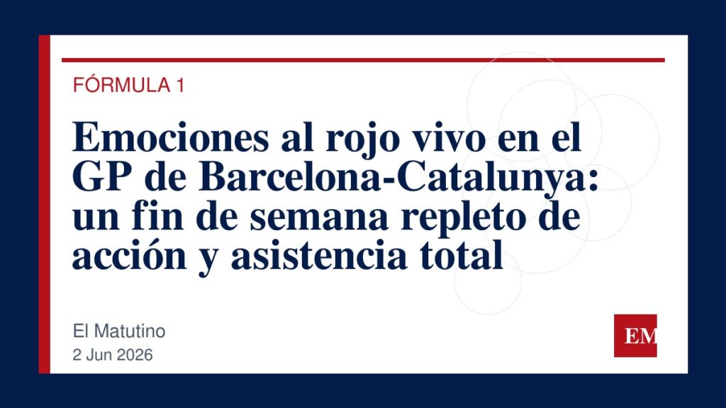 Imagen editorial de El Matutino para Emociones al rojo vivo en el GP de Barcelona-Catalunya: un fin de semana repleto de acción y asistencia total