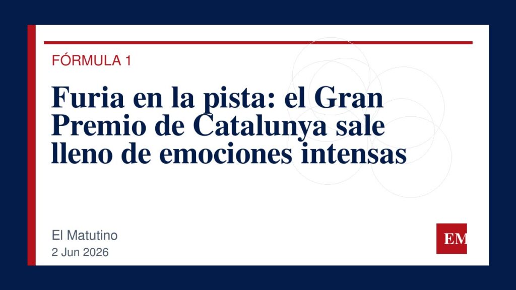Imagen editorial de El Matutino para Furia en la pista: el Gran Premio de Catalunya sale lleno de emociones intensas