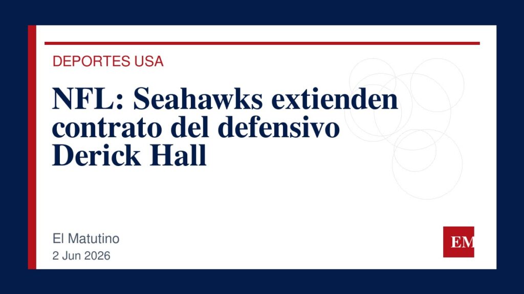 Imagen editorial de El Matutino para NFL: Seahawks extienden contrato del defensivo Derick Hall